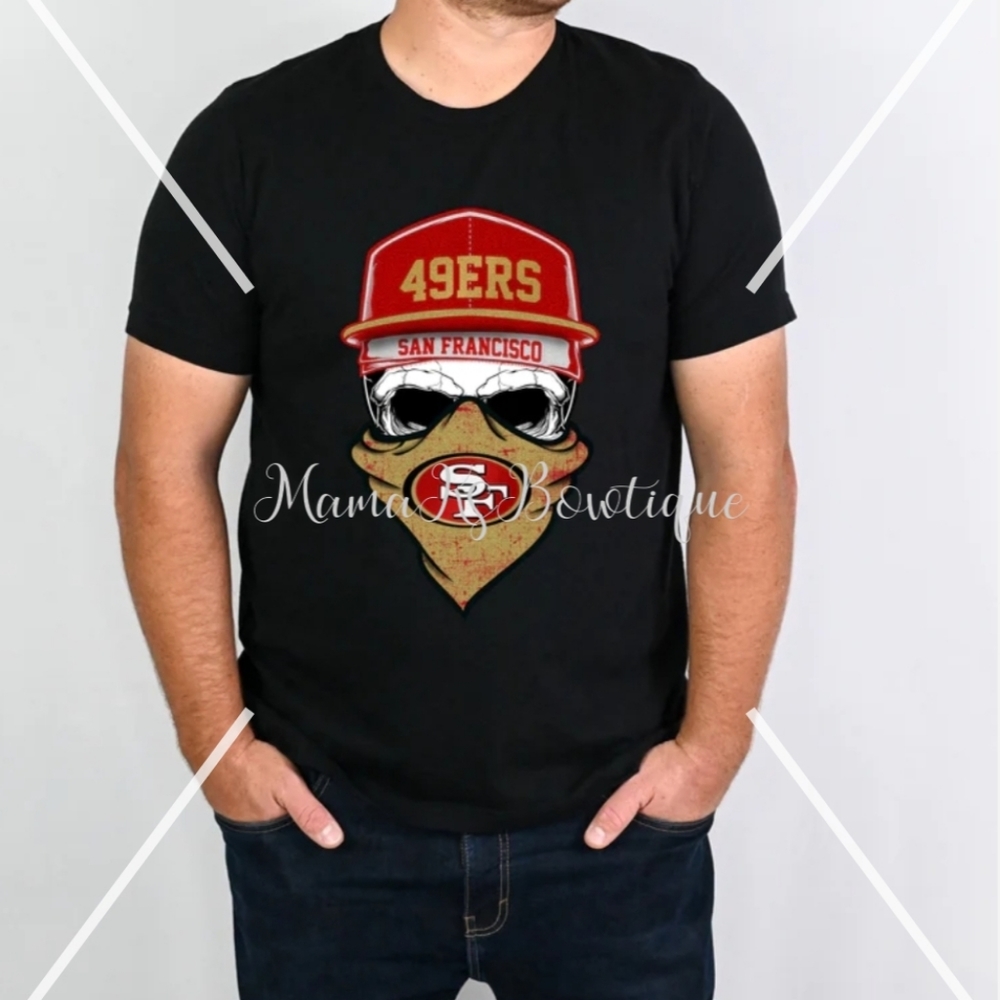 {Boutique} "49ers mask" T- Shirt